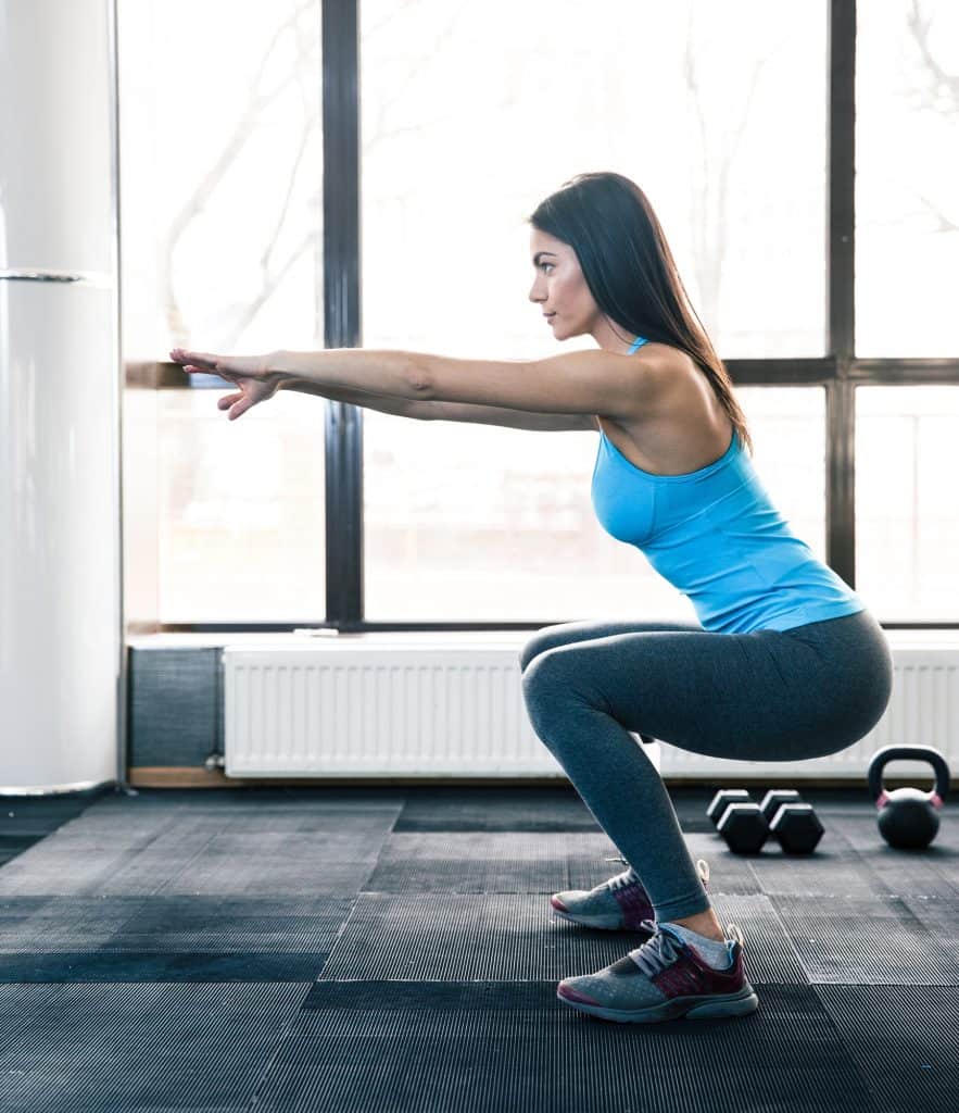 gain strength - body squat